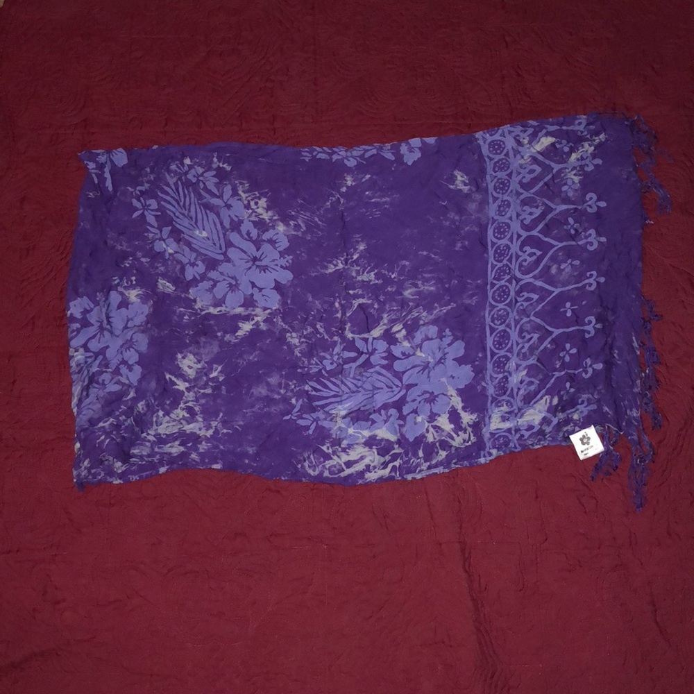 Purple sarong